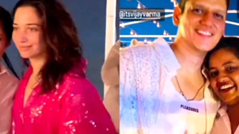 Vijay Varma, Tamannaah Bhatia Dating? Video of Them Kissing Goes Viral from New Year Party