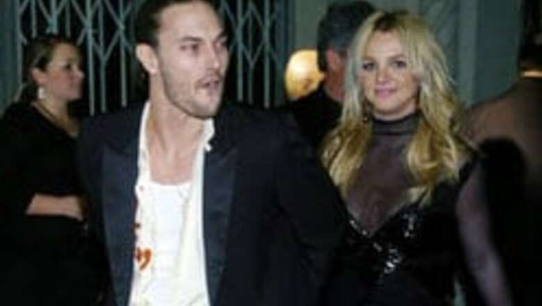 Britney's ex's get friendly at Grammy
