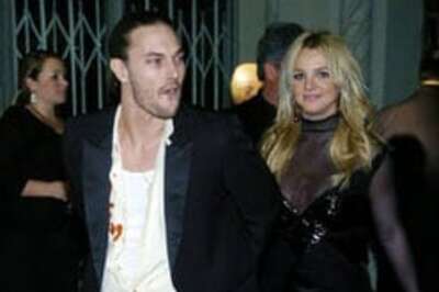 Britney's ex's get friendly at Grammy