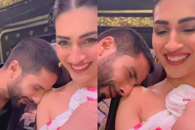 Shahid Kapoor 'Cries' On Kriti Sanon's Shoulder Ahead Of TBMAUJ's Release: 'Put So Much Love Into...'