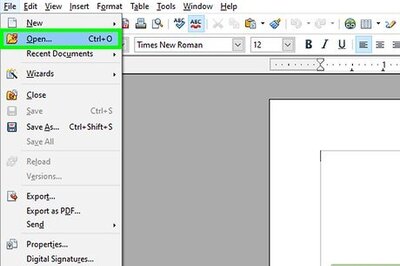 How to Count Words in OpenOffice