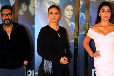 Drishyam 2 Success Bash: Ajay Devgn, Tabu Twin In Black, Shriya Saran Slips Into Sexy Pink Dress; See Pics