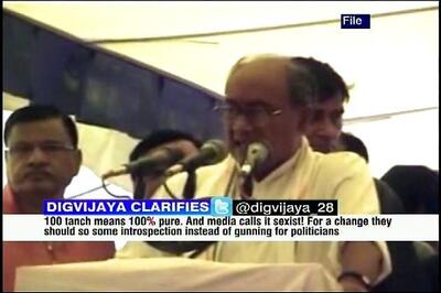 Digvijaya hits back at critics for calling his remarks on Cong MP 'sexist'