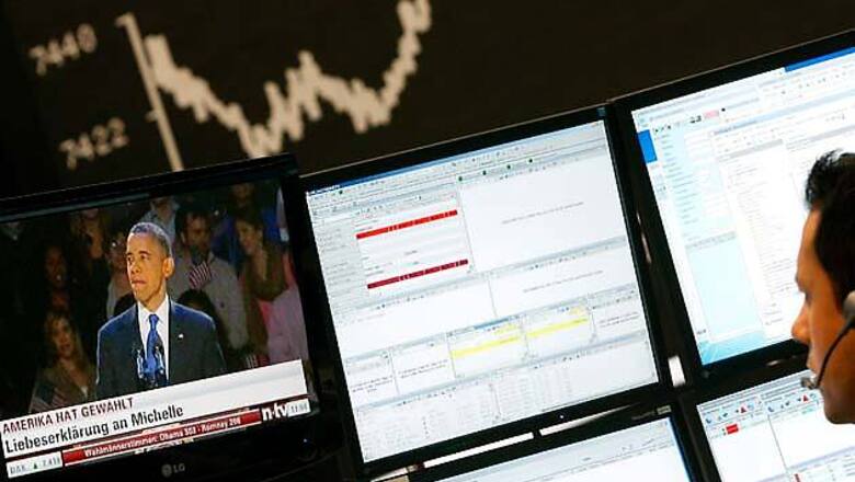 Dollar gains, shares dip as US election relief fades