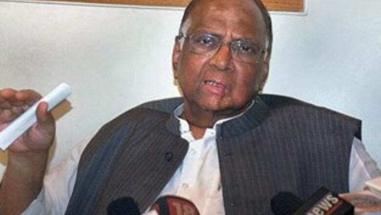 Pawar says India well-stocked for 13 months