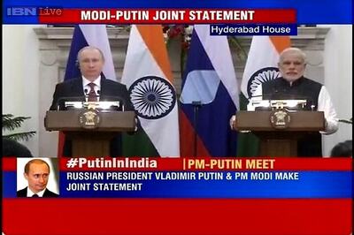 Live: India, Russia sign bilateral agreements on oil, defence force training, atomic energy