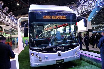 In Conversation with Nishant Arya, Exec Director, JBM Group on 100% Electric Bus at Auto Expo 2018