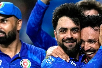 T20 World Cup: Afghanistan Players 'Cry Tears of Joy' After Scripting History With Semi-final Berth
