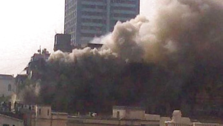 View CJ pics of Kolkata fire