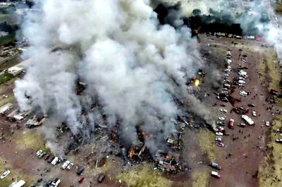 Death Toll Rises to 35 in Mexico Fireworks Market Blasts