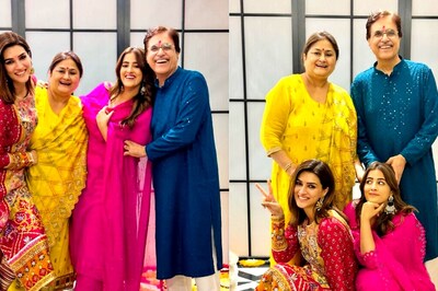 Kriti Sanon Creates Picture-Perfect Moment With Her Family On Diwali