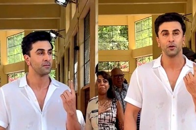 Ranbir Kapoor Gets MOBBED As He Steps Out To Cast His Vote In The Lok Sabha Elections | Watch