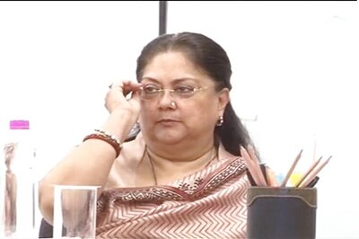 Rajasthan Chief Minister Vasundhara Raje flags off 'Rajasthani language rath yatra'
