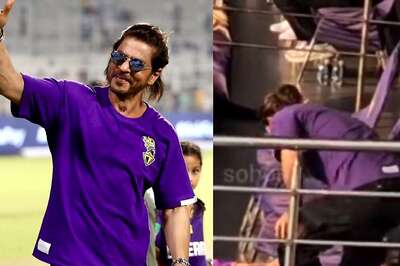 Shah Rukh Khan Picking Up Dicarded KKR Flags After IPL Match Speaks Volumes, Watch Video