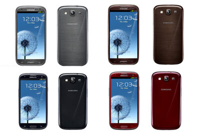 Samsung adds four new colours to Galaxy S III