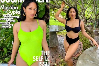 Masaba Stuns In Neon Bikini On Magazine Cover: We're New Age Barbies With Scars, Chubby Thighs
