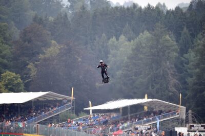 Belgian GP: Flying Man Grabs Limelight Ahead of Third Practice Session in Spa
