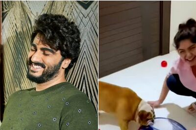Arjun Kapoor Shares Aww-Dorable Video of Sister Anshula Playing With His Baby Dog; Watch