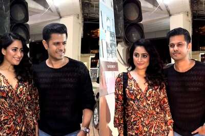 Bigg Boss 17 Fame Neil Bhatt, Aishwarya Sharma Step Out For Movie Date In Mumbai
