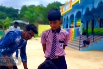 Andhra Artist Makes Stunning 3D Art For Pawan Kalyan With Help Of 800 Children