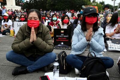 Protesters Decorate Easter Eggs in Coup-hit Myanmar
