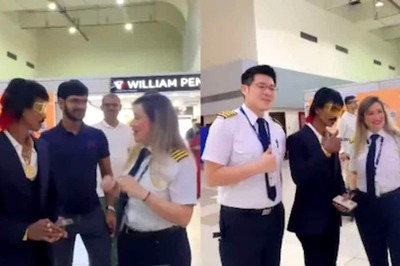 Viral Star Dolly Chaiwala Spotted At Dubai Airport, Poses With Enthusiastic Pilots