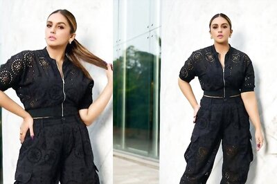 Huma Qureshi Keeps It Low-Key but Absolutely Chic in a Gorgeous Black Outfit