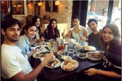 Parineeti Chopra Shares Throwback Pic with Aditya Roy Kapur, Katrina Kaif, Varun Dhawan