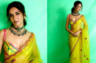 Kriti Kharbanda Shows How To Rock Ethnic In Summers In A Lime Green Saree