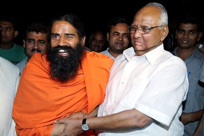 Whom is Ramdev friending in political networks?