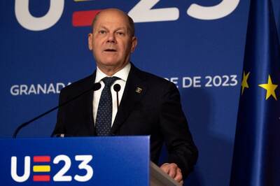 German Chancellor Olaf Scholz Warns EU Weapons Support For Ukraine 'Not Big Enough'