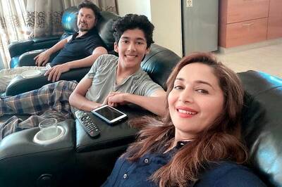 Madhuri Dixit Shares Most Adorable Selfie With Husband and Son As Family Self-Quarantines