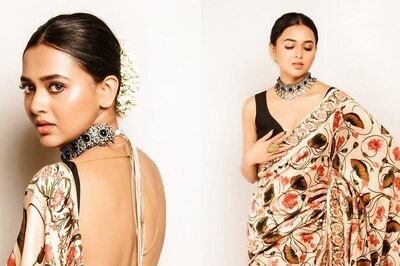 Tejasswi Prakash Turns Royal With Her Saree Look; Fans Compare Her To Deepika Padukone