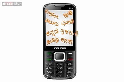 Celkon launches feature phone C76 at Rs 1,899