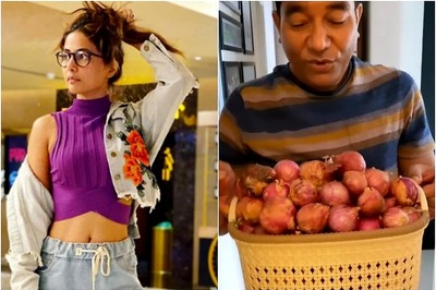 Hina Khan and Her Father Take Dig at Rising Onion Prices, Watch Hilarious Video