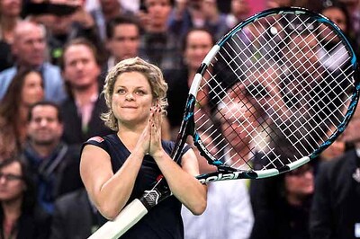 Clijsters beats Venus Williams in farewell game