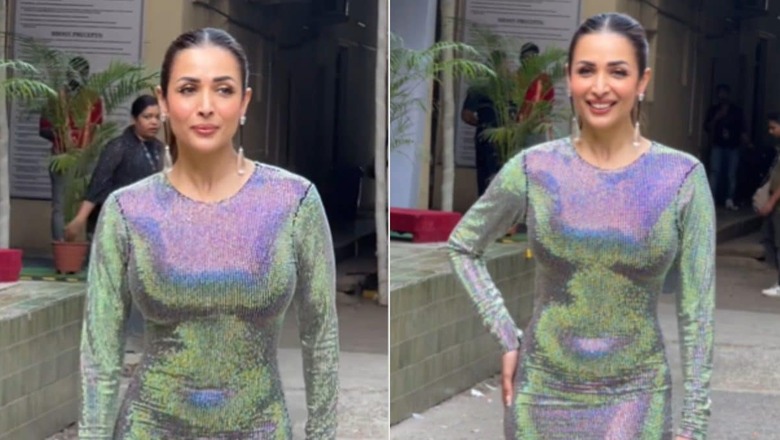 Sexy! Malaika Arora Flaunts Her Curves In A Holographic Body-Hugging Gown; See Hot Video