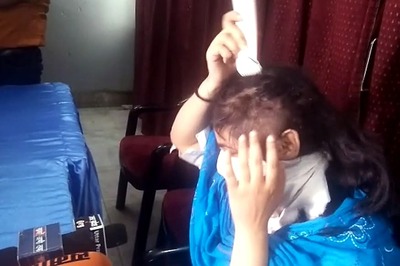 Woman Accuses UP BJP Leader of Rape and Blackmail; Shaves Head at Press Meet, Threatens Suicide