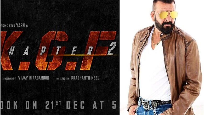 Sanjay Dutt’s First Look as Adheera in KGF Chapter 2 to Be Unveiled on This Day