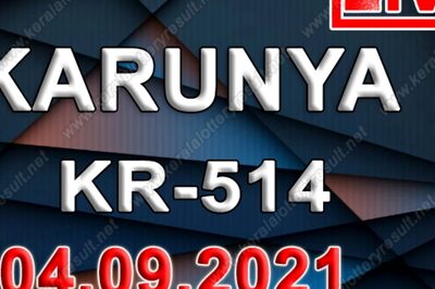Kerala Karunya KR-514 Lottery Result 2021 Live Updates: Check Winning Numbers for September 4