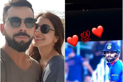 Virat Kohli Hits 33rd ODI Century And Wifey Anushka Sharma Can't Stop Gushing Over Him; See Pics