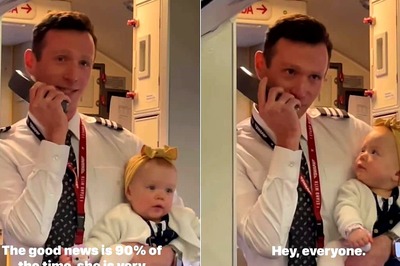 Pilot Dad Introduces Baby Daughter to Southwest Airlines Passengers, Wins Hearts