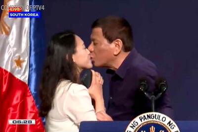 Philippines' Duterte Stirs Controversy by Kissing Woman on Lips