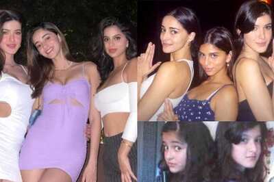 Suhana Khan, Ananya Panday, Shanaya Kapoor Recreate Their Viral Childhood Photo With Water Guns