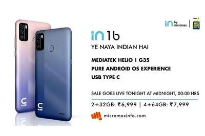 Micromax In 1b Sale Starts At Midnight During Flipkart Big Savings Day: Check Price, Offers & Specifications