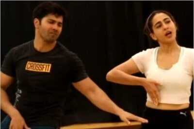 This 'Husn Hai Suhana' Prep Video of Varun Dhawan and Sara Ali Khan Screams Fun Times