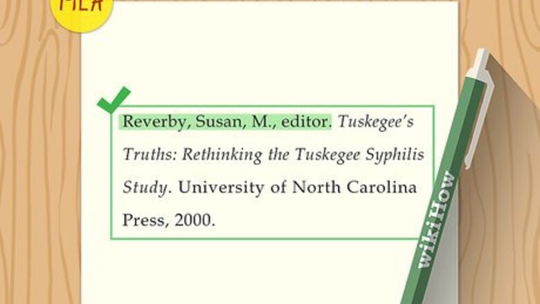 How to Cite an Edited Book