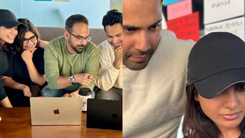 Citadel: Samantha Ruth Prabhu and Varun Dhawan Get A Glimpse Of Their Show, Say 'Finally, We Got To...'