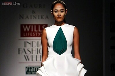  Wills Lifestyle India Fashion Week: Gauri and Nainika use fashion to raise awareness on global warming; spellbind the spectators