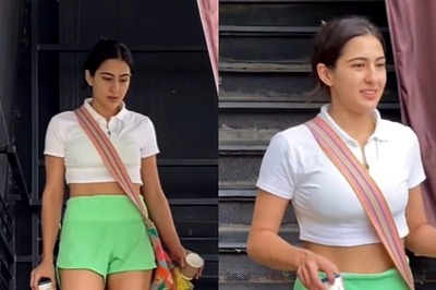 Sara Ali Khan Looks Chic In Athleisure, Smiles At Paps As She Steps Out From Gym, Video Goes Viral